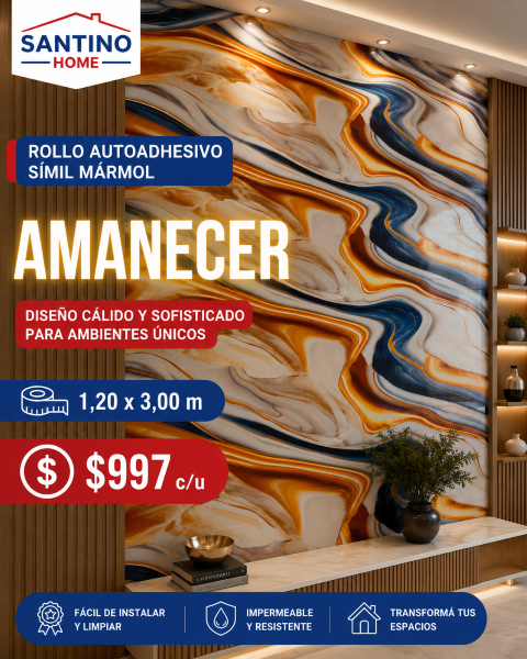 ROLLLO SEMIL MARMOL AMANECER