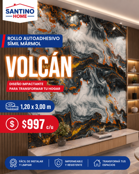 ROLLO SEMIL MARMOL VOLCÁN