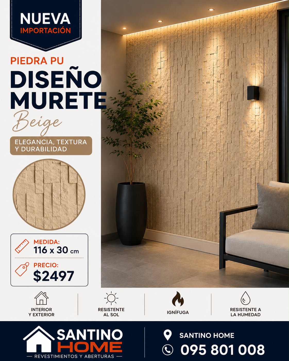 Piedra PU MURETE