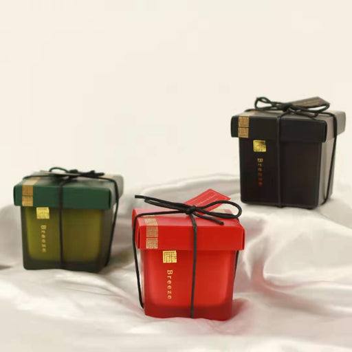 Velas Aromáticas en Caja de Vidrio