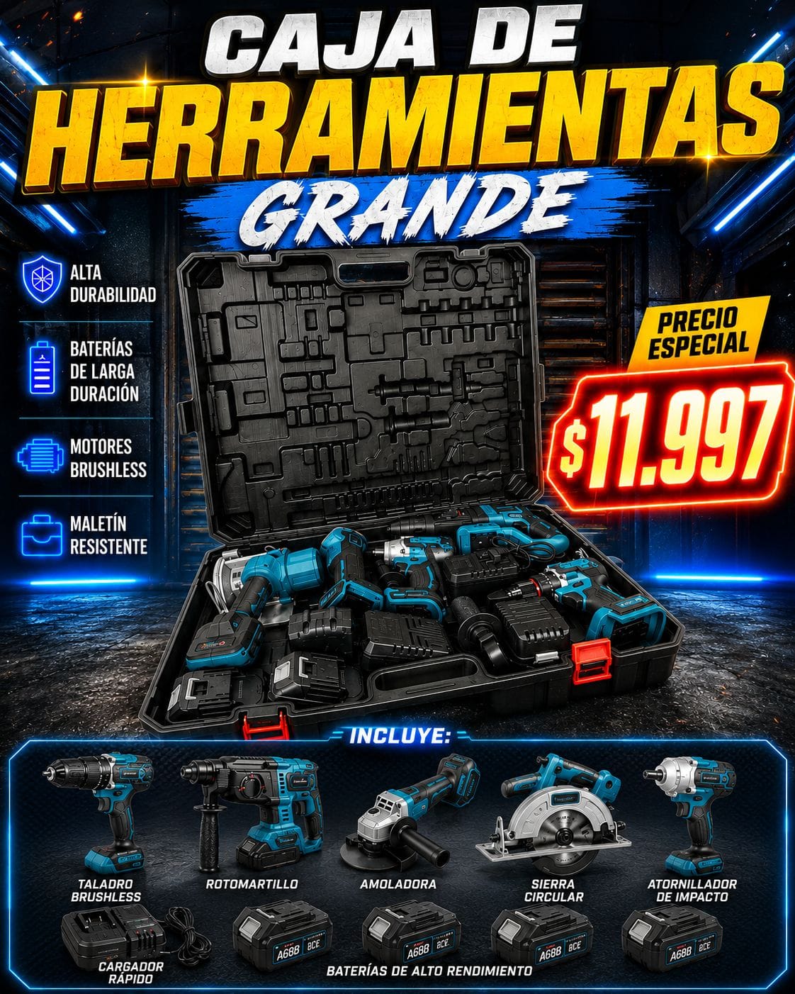 CAJA DE HERRAMIENTAS GRANDE